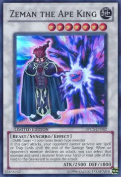 Zeman the Ape King - Duelist Pack Collection Tin 2011 (Super Rare) [DPC5-002] Main image