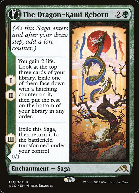 The Dragon-Kami Reborn // Dragon-Kami's Egg – Kamigawa: Neon Dynasty (NEO-181) Magic: The Gathering card | LC-REM-20260804-15150852637004-2534caaa-a793-415f-977f-1d0fac3642ab