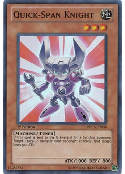 Quick-Span Knight — Premium Collection (PRC1-006) Yu-Gi-Oh! card Hauptbild