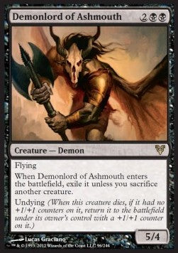 Demonlord of Ashmouth - Avacyn Restored (Rare) [AVR-96] Imagen principal del producto