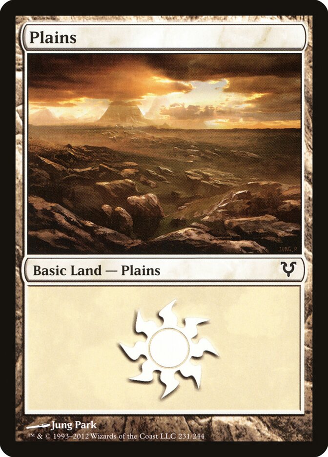 Plains (V.2) - Avacyn Restored (Land) [AVR-231] Image principale du produit