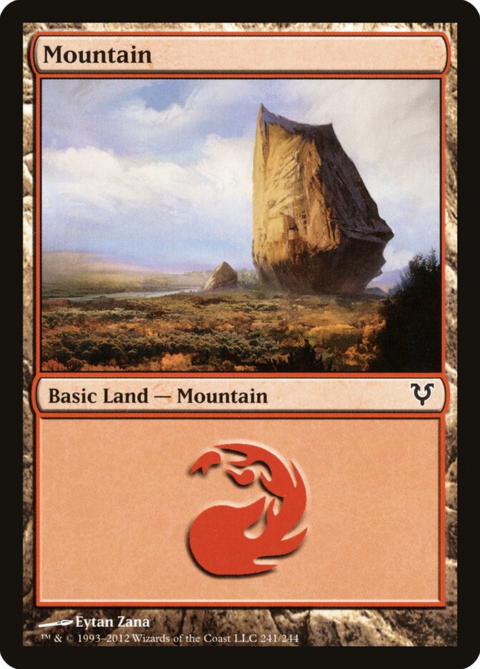 Mountain (V.3) - Avacyn Restored (Land) [AVR-241] Image principale du produit