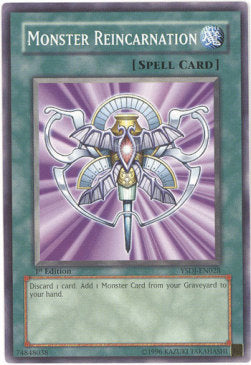 Monster Reincarnation - Starter Deck: Jaden Yuki (Common) [YSDJ-028] Hover Image