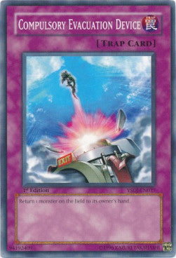 Compulsory Evacuation Device - Starter Deck: Jaden Yuki (Common) [YSDJ-037] Hover Image