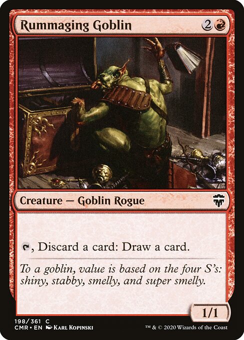 Rummaging Goblin – Commander Legends (CMR-198) Magic: The Gathering card Hoofdafbeelding