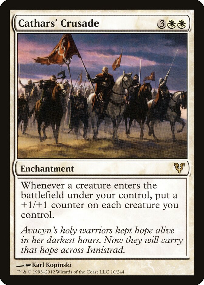 Cathars' Crusade - Avacyn Restored (Rare) [AVR-10] Image principale du produit