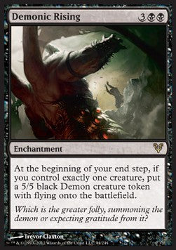 Demonic Rising - Avacyn Restored (Rare) [AVR-94] Imagen principal del producto