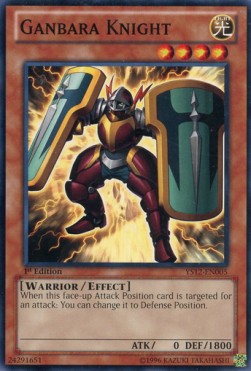 Ganbara Knight - Starter Deck: Xyz Symphony (Common) [YS12-005] Main image