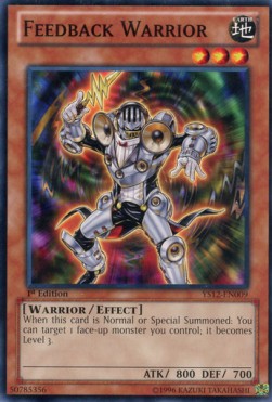 Feedback Warrior - Starter Deck: Xyz Symphony (Common) [YS12-009]