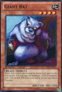 Giant Rat - Starter Deck: Xyz Symphony (Common) [YS12-017]