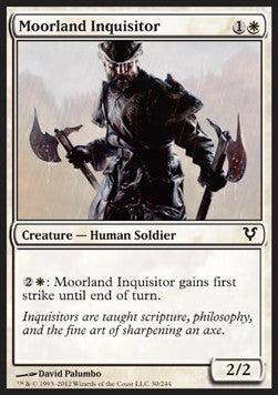 Moorland Inquisitor - Avacyn Restored (Common) [AVR-30] Imagen principal del producto
