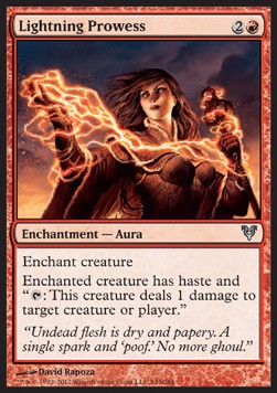 Lightning Prowess - Avacyn Restored (Uncommon) [AVR-145]