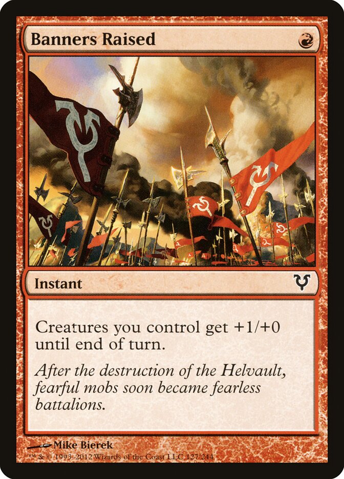 Banners Raised - Avacyn Restored (Common) [AVR-127] Image principale du produit