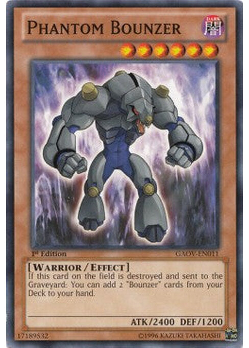 Phantom Bounzer — Galactic Overlord (GAOV-011) Yu-Gi-Oh! card Hauptbild