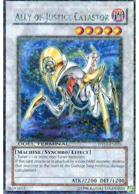 Ally of Justice Catastor — Duel Terminal 1 (DT01-035) Yu-Gi-Oh! card Immagine principale del prodotto