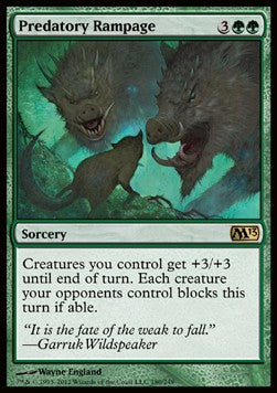 Predatory Rampage - Magic 2013 (Rare) [M13-180] Hauptbild
