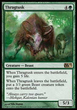 Thragtusk - Magic 2013 (Rare) [M13-193] Hauptbild