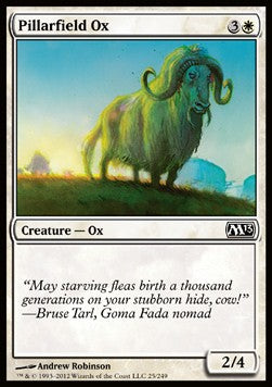 Pillarfield Ox - Magic 2013 (Common) [M13-25] Hauptbild