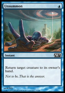 Unsummon - Magic 2013 (Common) [M13-75] Hauptbild