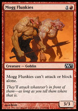 Mogg Flunkies - Magic 2013 (Common) [M13-143] Hauptbild