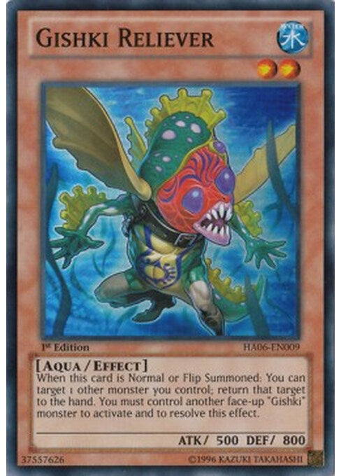 Gishki Reliever — Hidden Arsenal 6 (HA06-009) Yu-Gi-Oh! card Hauptbild