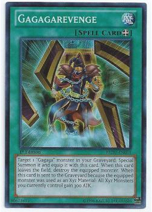 Gagagarevenge — Return of the Duelist (REDU-051) Yu-Gi-Oh! card Hauptbild