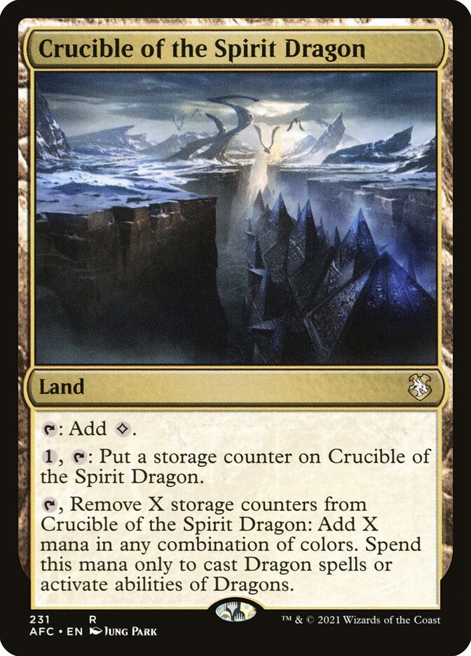 Crucible of the Spirit Dragon - Commander: Adventures in the Forgotten Realms (Rare) [AFC-231]