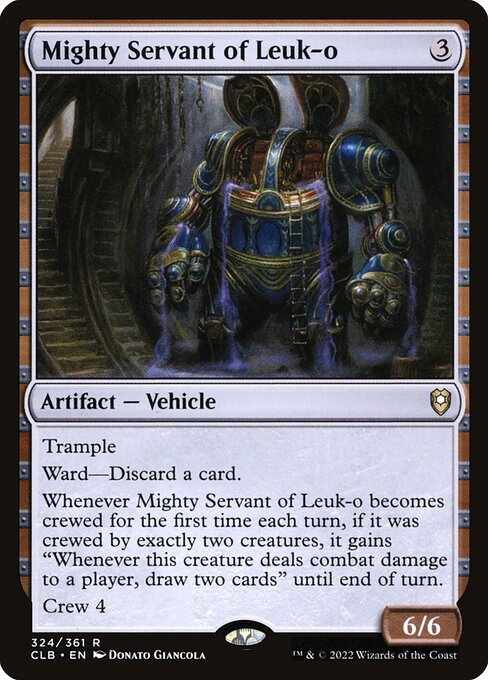Mighty Servant of Leuk-o – Commander Legends: Battle for Baldur's Gate (CLB-324) Magic: The Gathering card | LC-REM-20260804-15339619844428-257f12c2-db58-413f-9896-6e556bd9c0d9 Imagen principal del producto