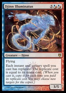 Djinn Illuminatus - Duel Decks: Izzet vs. Golgari (Rare) [DDJ-12] Main image
