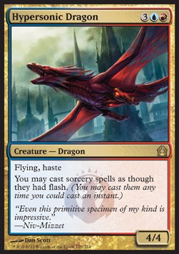 Hypersonic Dragon - Return to Ravnica (Rare) [RTR-170] Hauptbild
