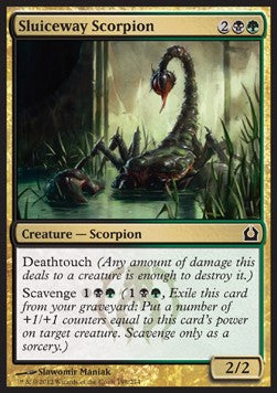 Sluiceway Scorpion - Return to Ravnica (Common) [RTR-198] Hover Image