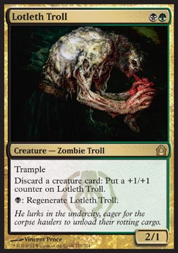 Lotleth Troll - Return to Ravnica (Rare) [RTR-177] Hover Image