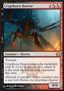 Cryptborn Horror - Return to Ravnica (Rare) [RTR-212] Hauptbild