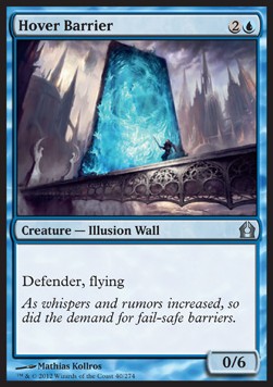 Hover Barrier - Return to Ravnica (Uncommon) [RTR-40] Hauptbild
