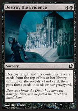 Destroy the Evidence - Return to Ravnica (Common) [RTR-64] Hauptbild