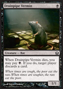Drainpipe Vermin - Return to Ravnica (Common) [RTR-66] Hauptbild