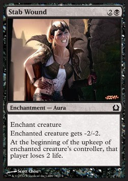Stab Wound - Return to Ravnica (Common) [RTR-78] Hauptbild
