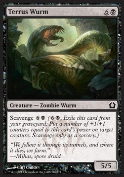 Terrus Wurm - Return to Ravnica (Common) [RTR-80] Image principale du produit