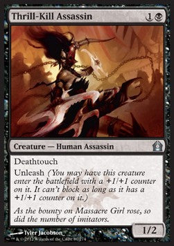 Thrill-Kill Assassin - Return to Ravnica (Uncommon) [RTR-81] Hauptbild