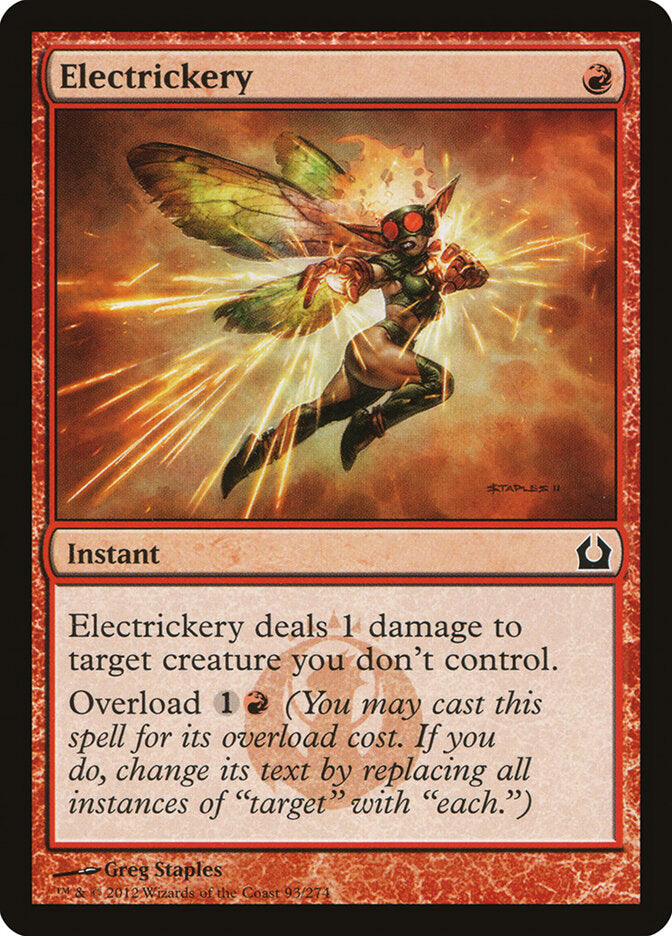 Electrickery - Return to Ravnica (Common) [RTR-93] Main image