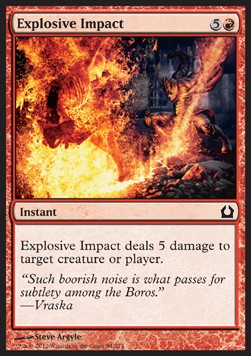 Explosive Impact - Return to Ravnica (Common) [RTR-94] Image principale du produit