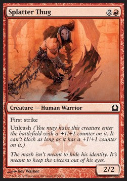 Splatter Thug - Return to Ravnica (Common) [RTR-105] Image principale du produit