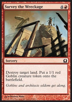 Survey the Wreckage - Return to Ravnica (Common) [RTR-107] Immagine principale del prodotto
