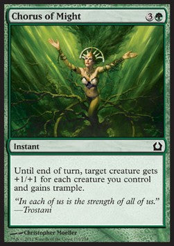 Chorus of Might - Return to Ravnica (Common) [RTR-119] Hauptbild
