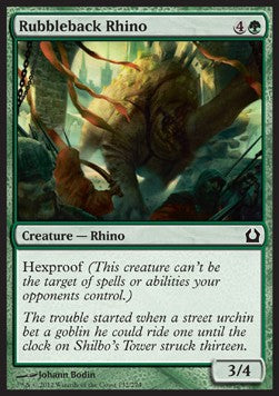 Rubbleback Rhino - Return to Ravnica (Common) [RTR-132] Hauptbild