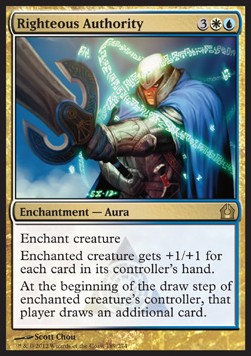 Righteous Authority - Return to Ravnica (Rare) [RTR-189] Hauptbild