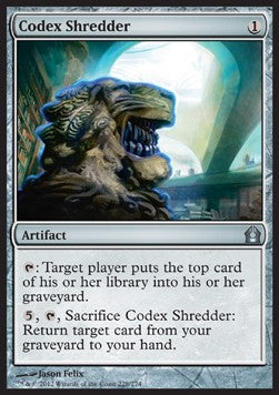 Codex Shredder Hauptbild