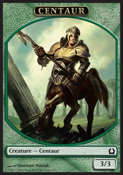 Centaur Token (Green 3/3) - Return to Ravnica (Token) [RTR-T7] Image principale du produit
