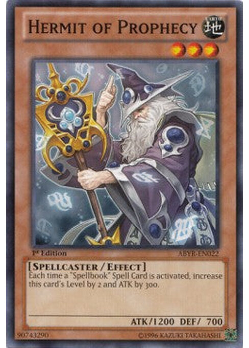 Hermit of Prophecy — Abyss Rising (ABYR-022) Yu-Gi-Oh! card Immagine principale del prodotto