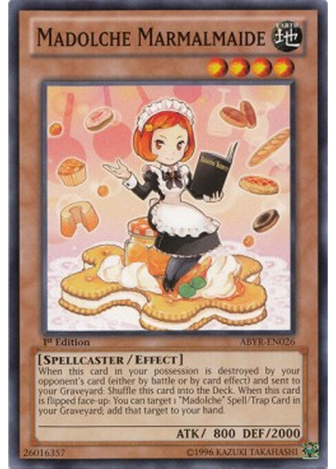 Madolche Marmalmaide — Abyss Rising (ABYR-026) Yu-Gi-Oh! card Hoofdafbeelding
